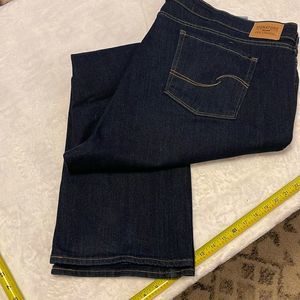 Signature Levi’s‎ Women’s Plus Dark Denim Jeans Size 18 Midrise Boot Cut